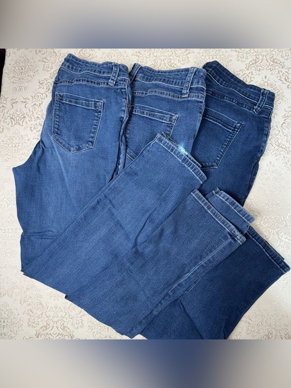 Croft & Barrow Jeans Lot, 3 Pairs, Size 6, 32x30